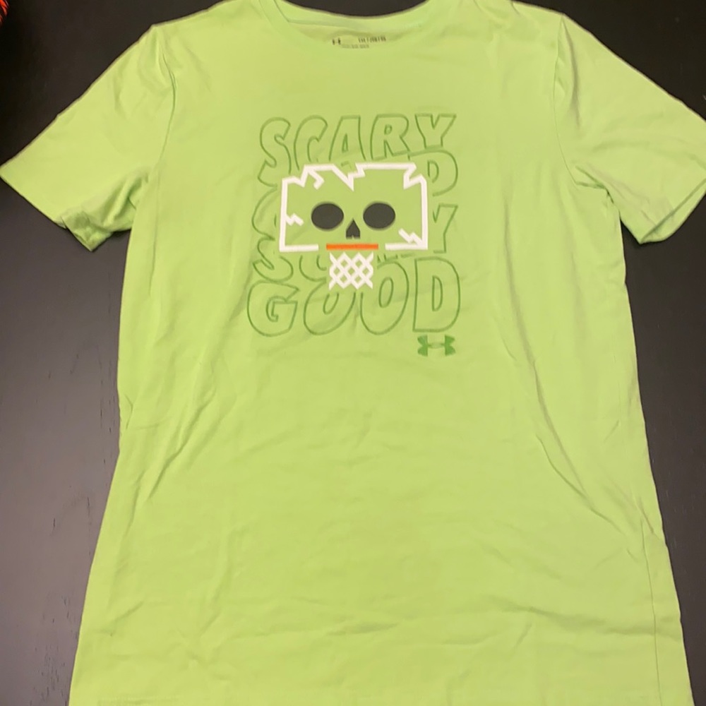 Under Armour Halloween basketball tee shirt